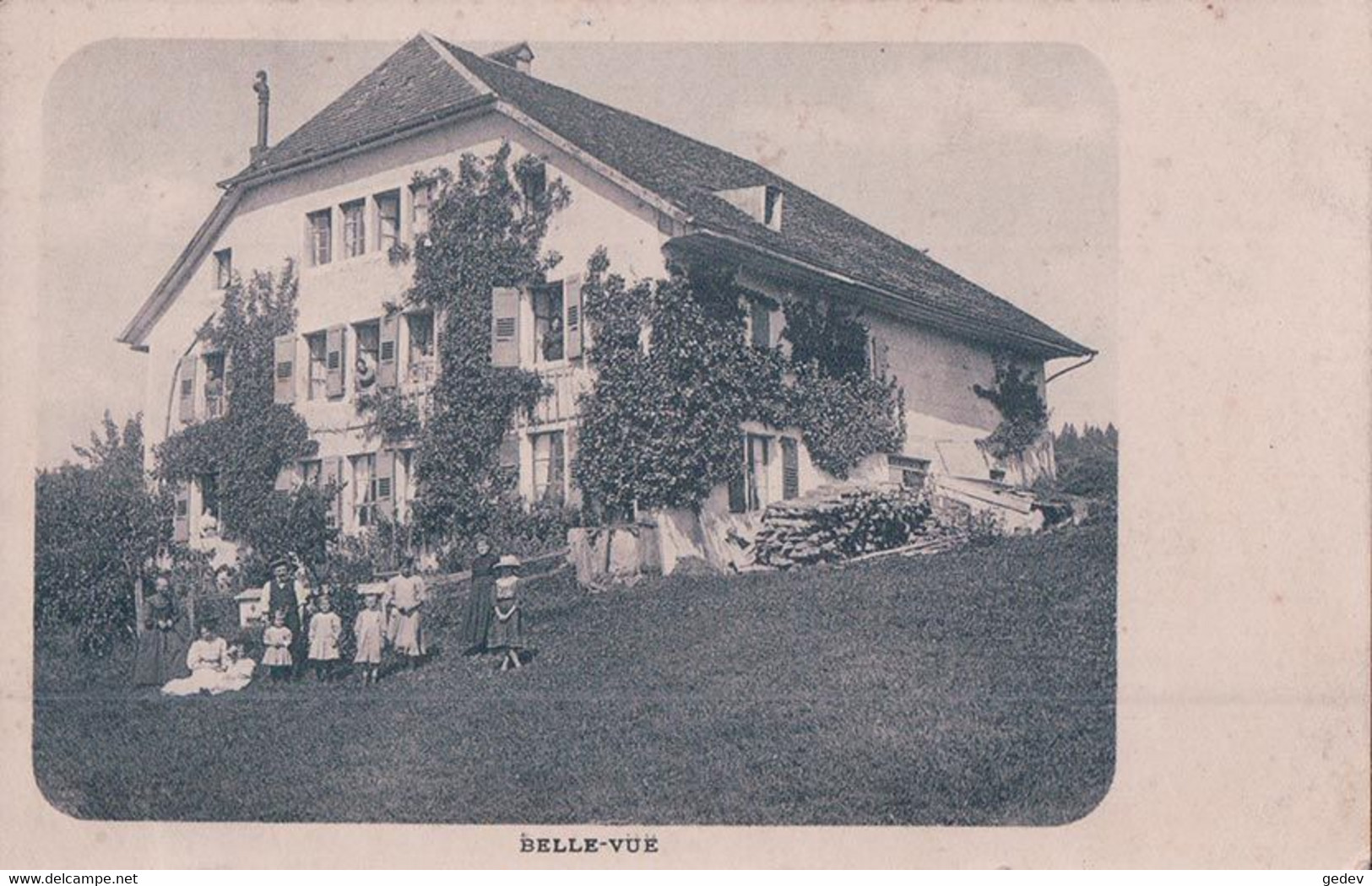 Chapelle Sur Sassel VD?, Belle-Vue (28.2.1916) - Chapelle