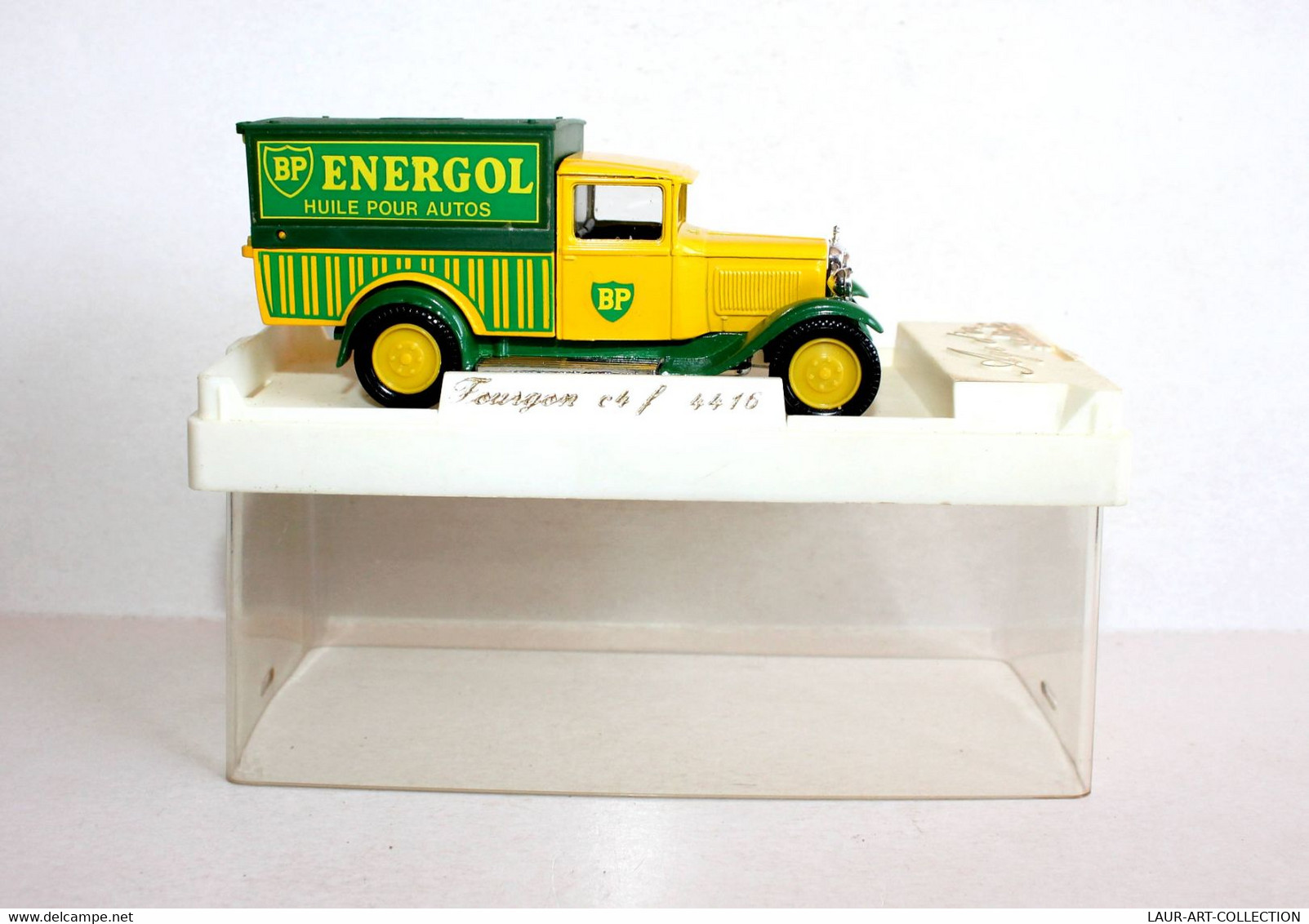 SOLIDO AGE D'OR - FOURGON C4 F 4416 BP ENERGOL MINIATURE 1/43 VOITURE AUTOMOBILE - MODELE REDUIT DE COLLECTION (2502.49) - Solido