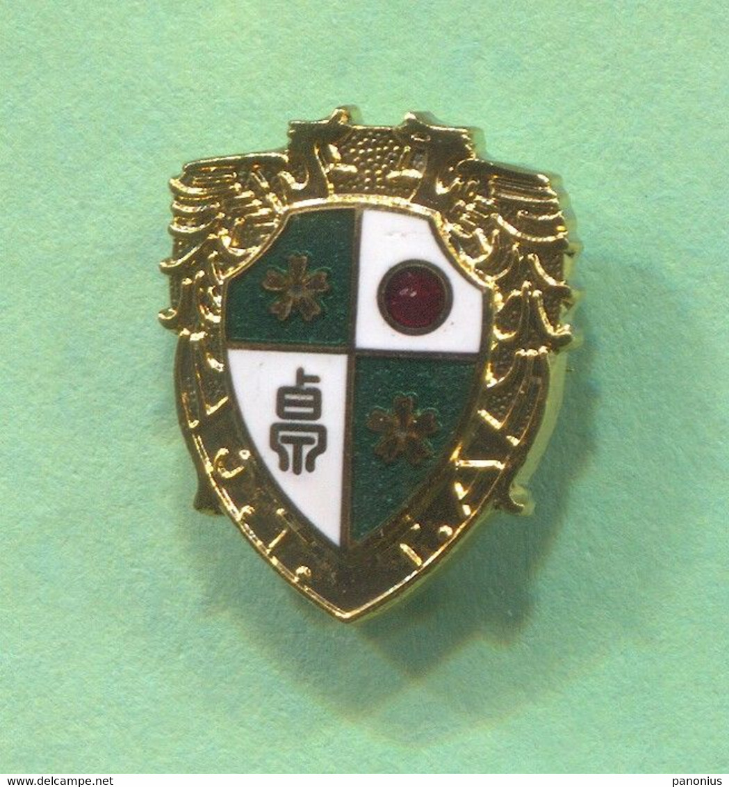 Table Tennis Tischtennis Ping Pong  - JTTA Japan Federation Association, Vintage Pin Badge Abzeichen, Enamel - Tenis De Mesa