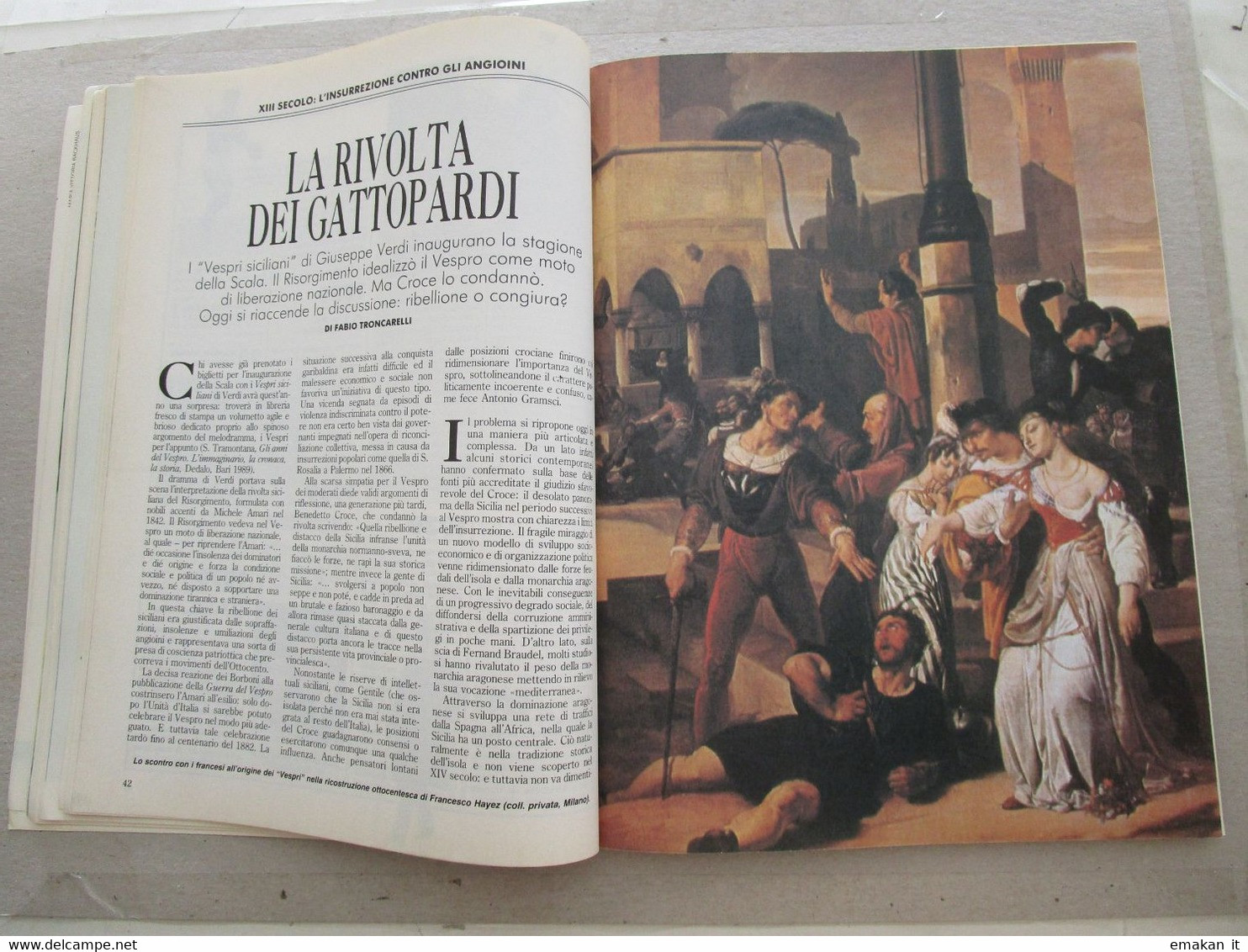 # STORIA ILLUSTRATA DICEMBRE 1989  IL MURO DI BERLINO / ITALIA IN LIBIA E A.O.