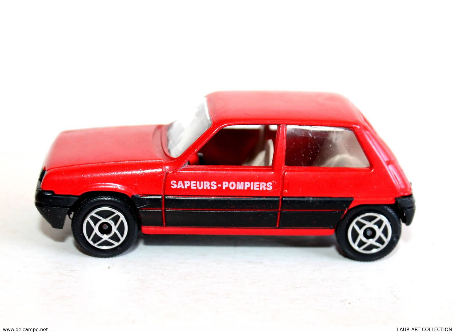 SOLIDO METAL - RENAULT SUPER 5 SAPEURS-POMPIERS 1211 MINIATURE 1/43 VOITURE AUTO - MODELE REDUIT DE COLLECTION (2502.54) - Solido