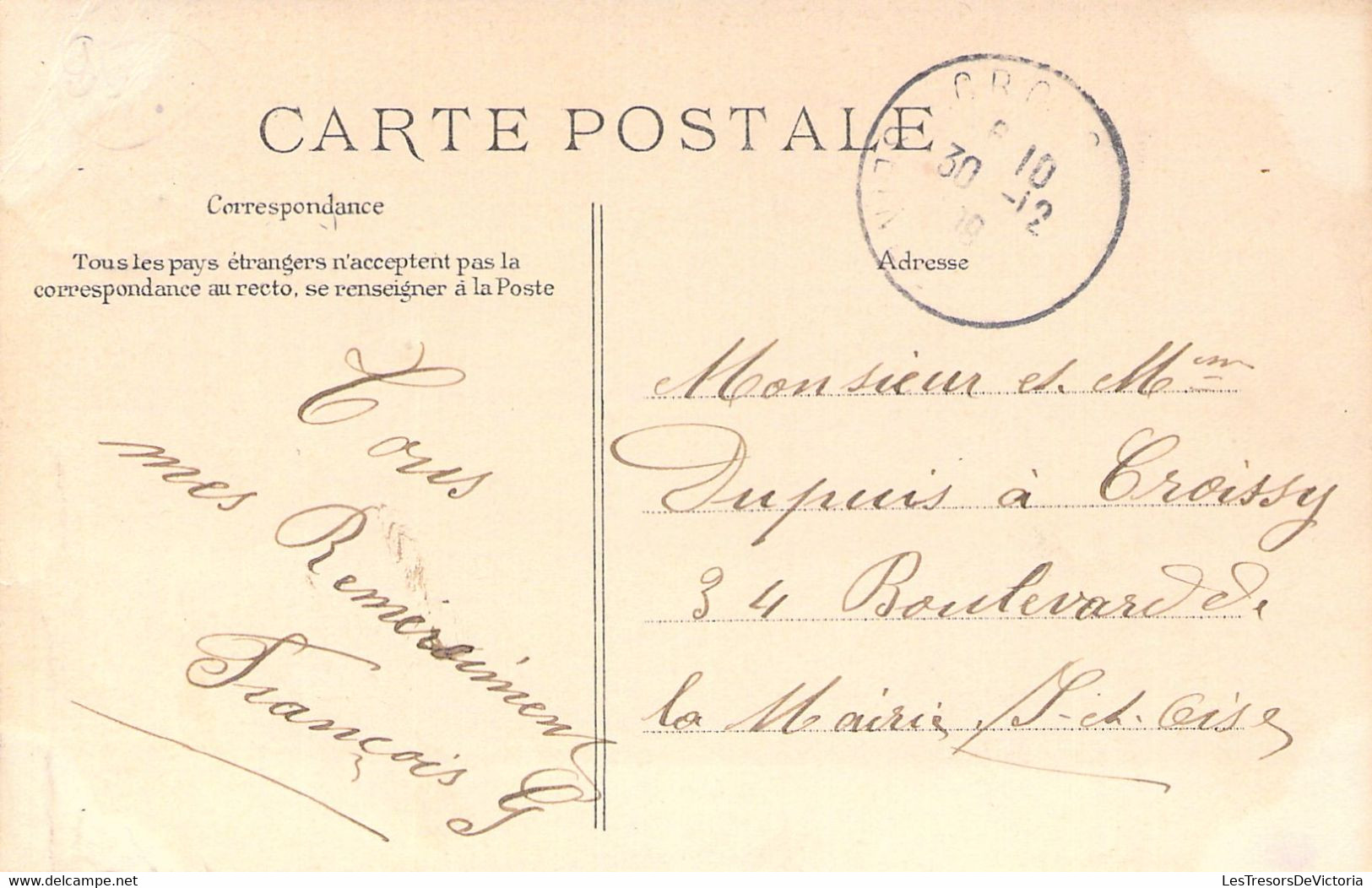 FRANCE - 95 - ERMONT - Rue De La Gare - ELD - Carte Postale Ancienne - Ermont-Eaubonne