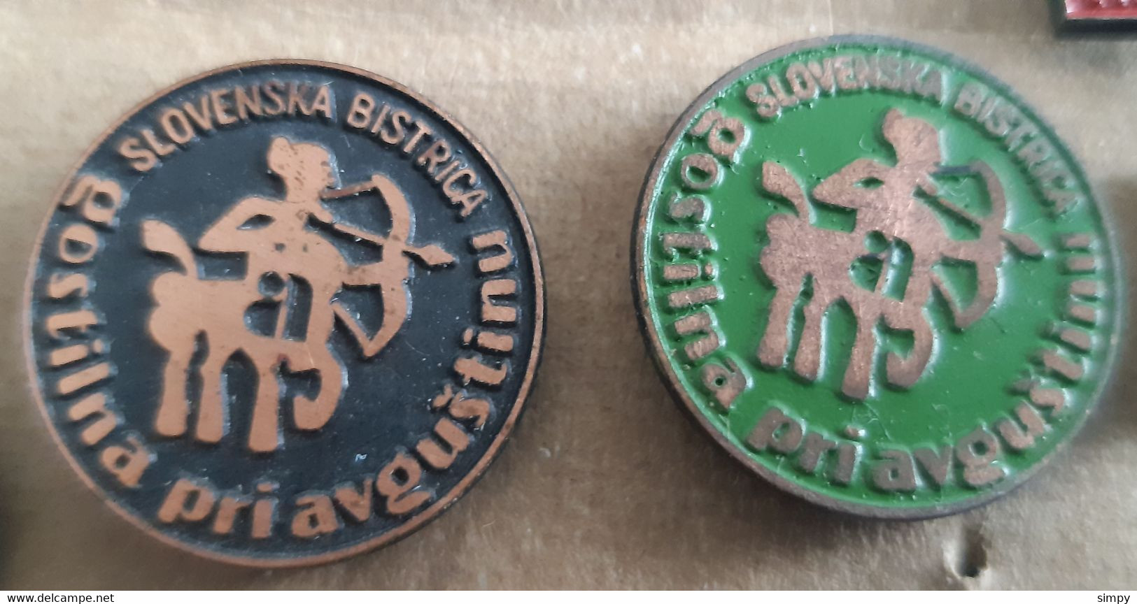 Archery  Gostilna Pri Avgustinu Slovenska Bistrica Slovenia Ex Yugoslavia Pin - Boogschieten