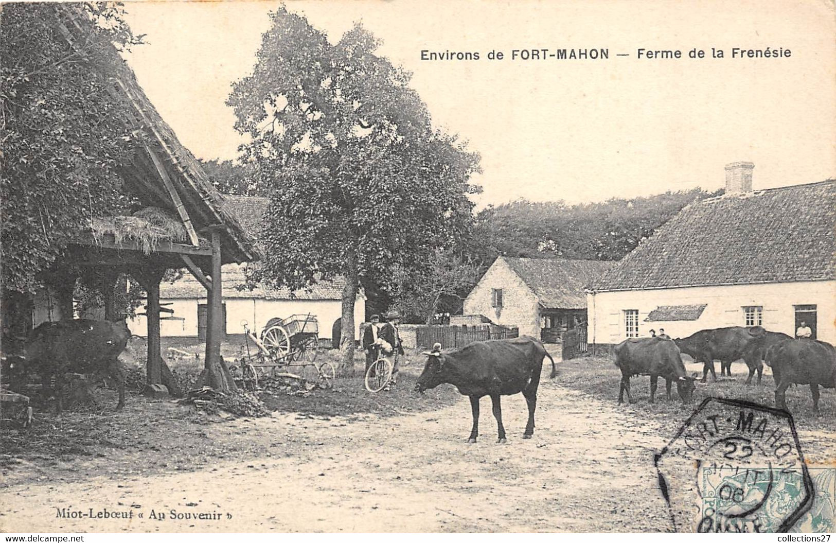 80-ENVIRONS DE FORT-MAHON- FERME DE LA FRENESIE - Fort Mahon