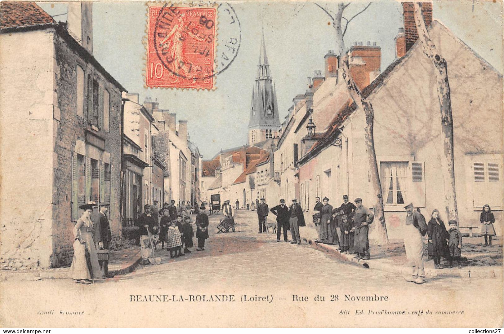 45-BEAUNE-LA-ROLANDE- RUE DU 28 NOVEMBRE - Beaune-la-Rolande