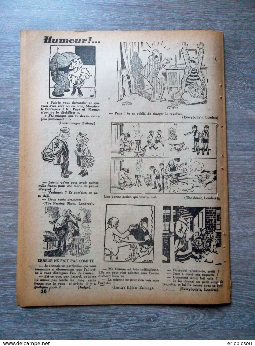 Le Petit Vingtième N27 ( 6 Juillet 1933 )