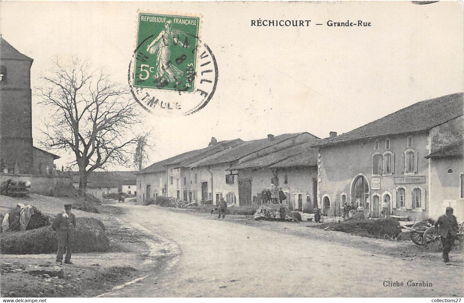 57-RECHICOURT- GRANDE RUE - Rechicourt Le Chateau