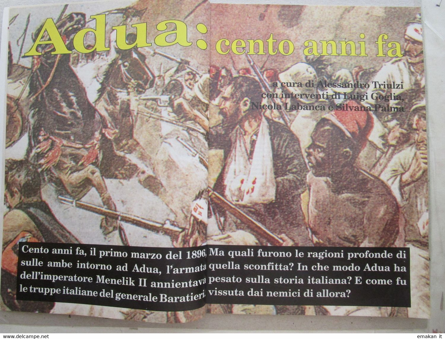 # STORIA E DOSSIER N 103 / 1996 BRAVEHEART / ADUA / ARMENI / TURCHIA / LIVINGSTONE - Erstauflagen