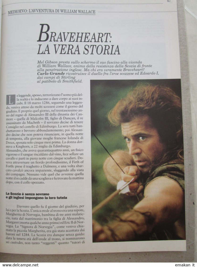 # STORIA E DOSSIER N 103 / 1996 BRAVEHEART / ADUA / ARMENI / TURCHIA / LIVINGSTONE - Erstauflagen