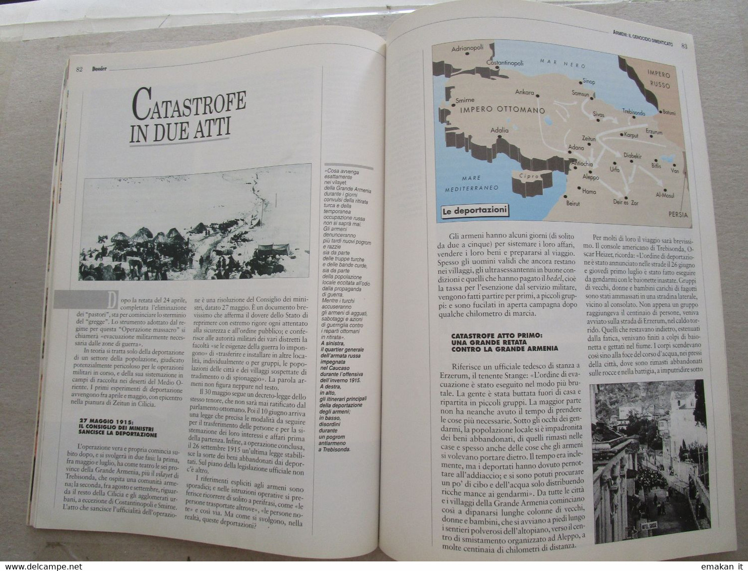 # STORIA E DOSSIER N 103 / 1996 BRAVEHEART / ADUA / ARMENI / TURCHIA / LIVINGSTONE