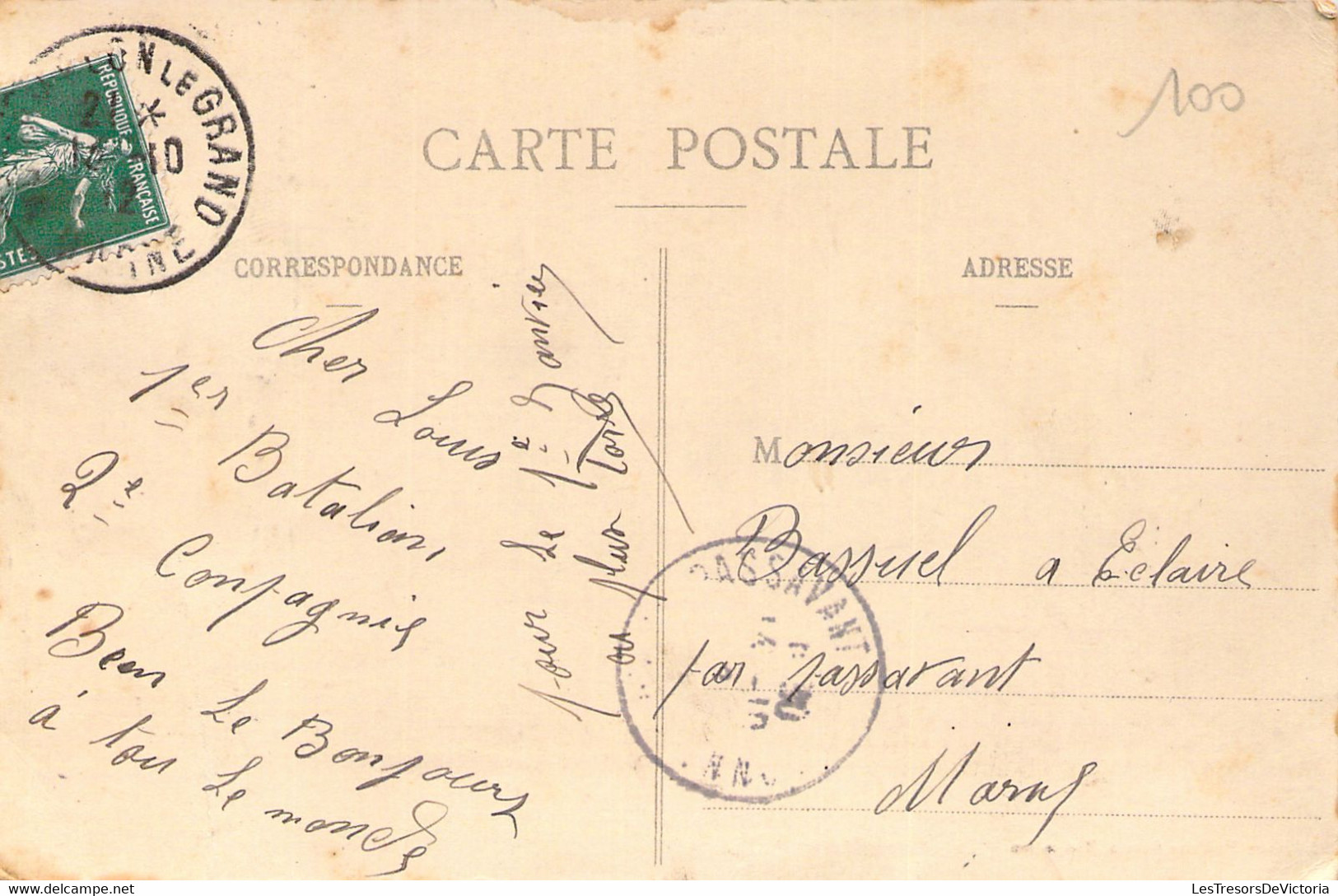 MILITARIA - Du Camp De Châlons Je Vous Envoie - Hirondelle - Multi Vues - Carte Postale Ancienne - Casernas