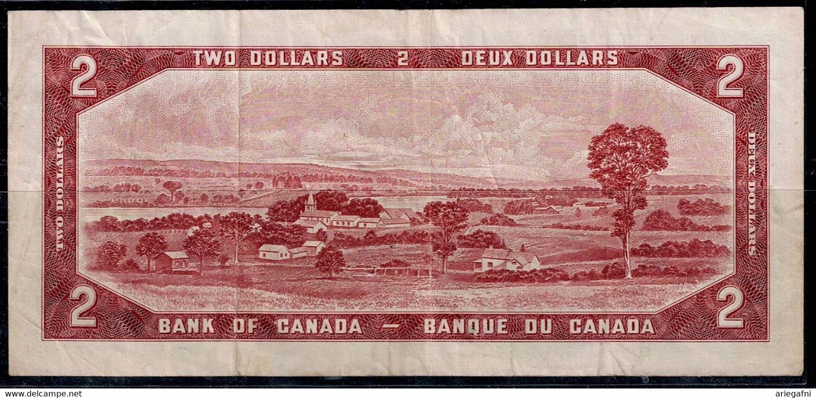 CANADA 1954 BANKNOTES QUEEN ELIZABETH II VF!! - Canada