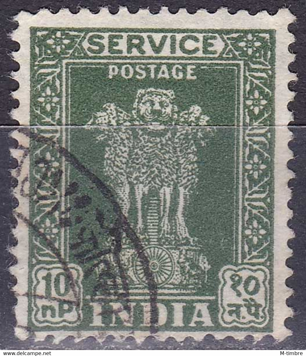 Inde (Service) YT 27A Mi 146I Année 1966 (Used °) - Official Stamps