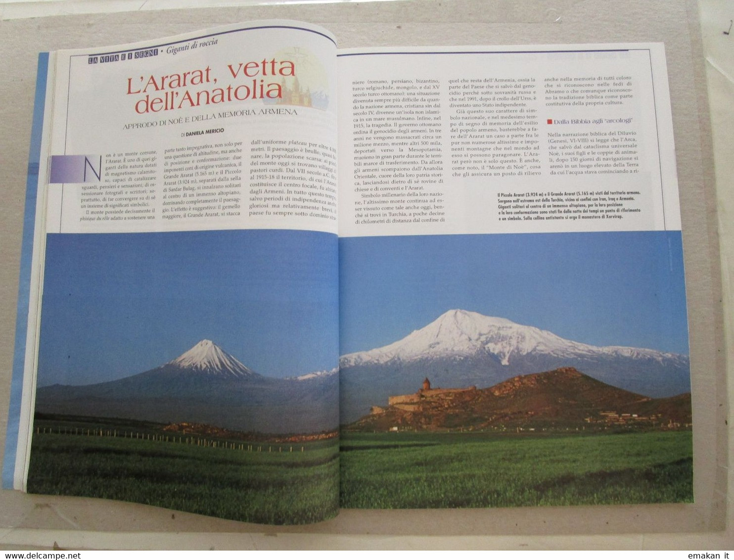 # UOMINI E STORIA N 3 / 1999 GRIMALDI GRACE KELLY / PALESTINA / CURDI / GIUSEPPE LANZA / A. VOLTA / ARARAT