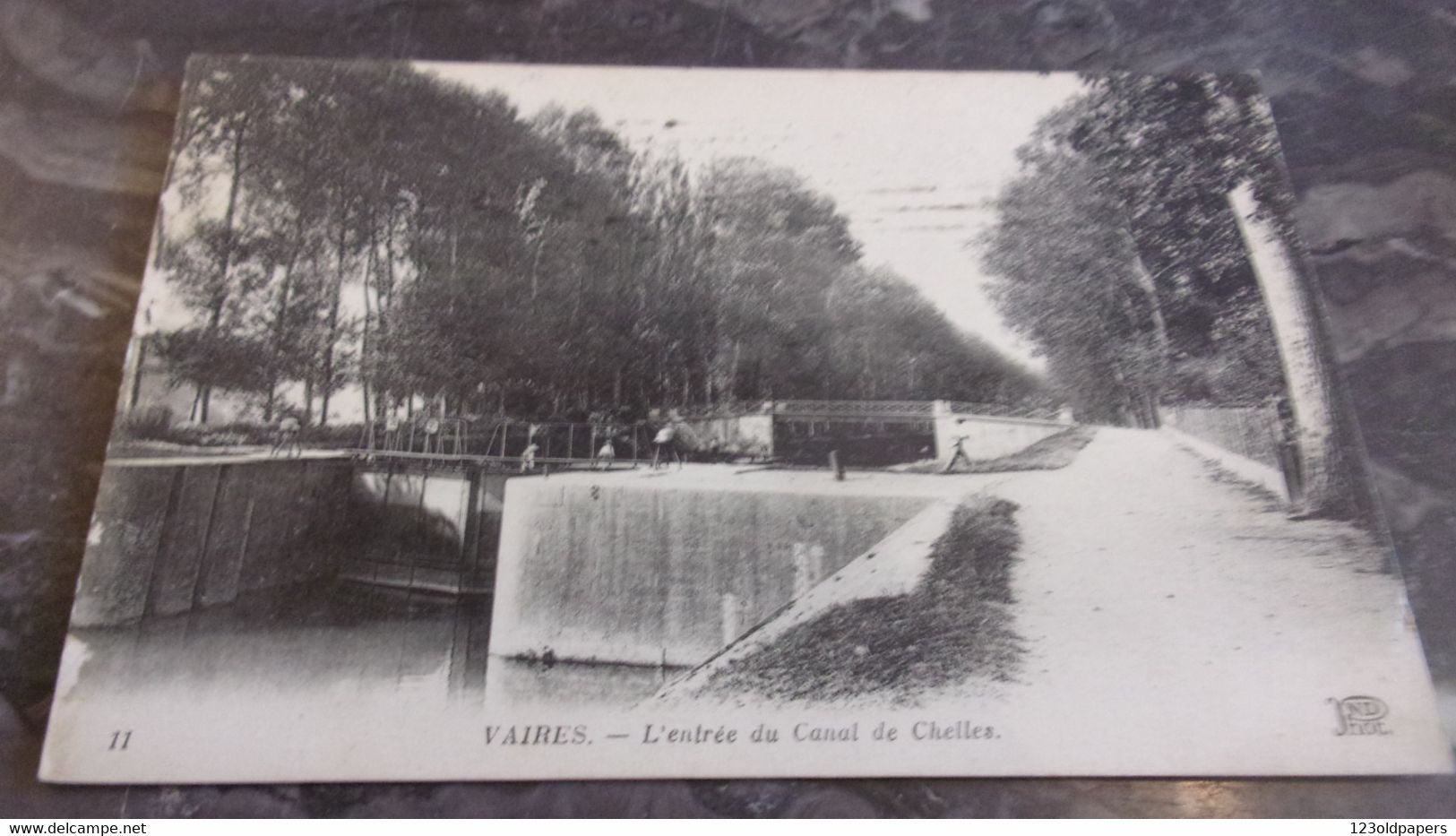 77  VAIRES L ENTREE DU CANAL DE CHELLES - Vaires Sur Marne