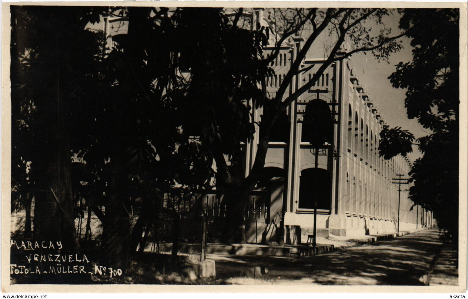 PC VENEZUELA, MARACAY, A. MÜLLER, Vintage REAL PHOTO Postcard (b45509) - Venezuela