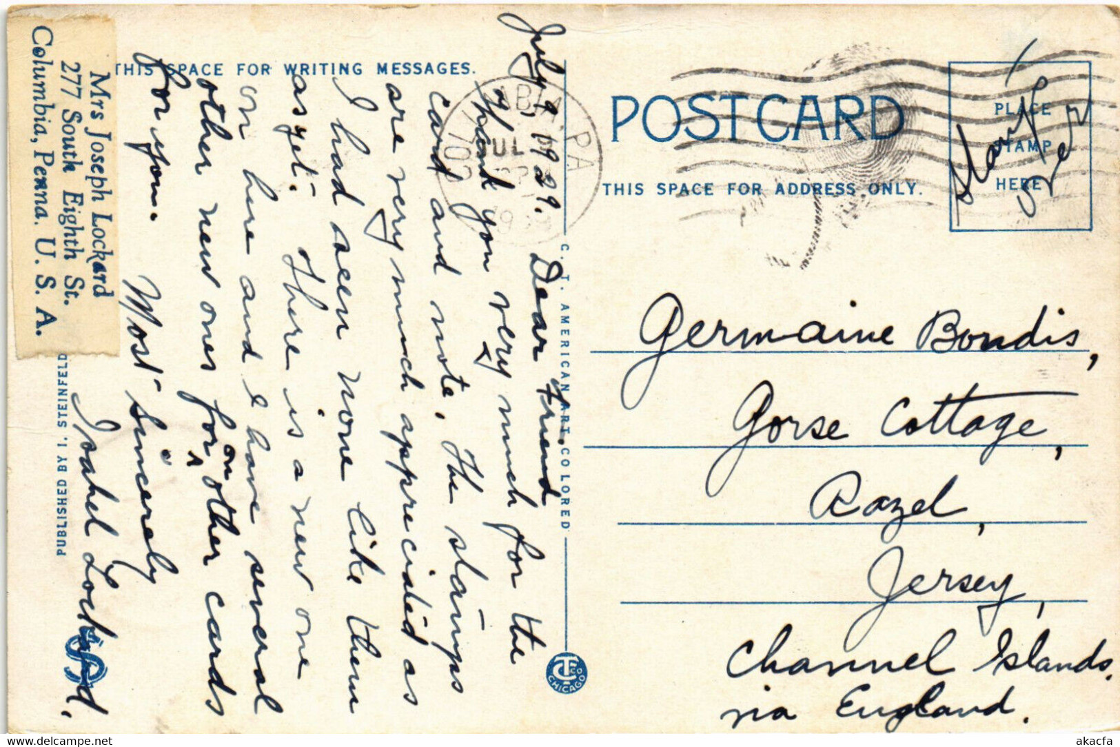 PC US, PA, LANCASTER, AMISH FOLKS, Vintage Postcard (b45738) - Lancaster