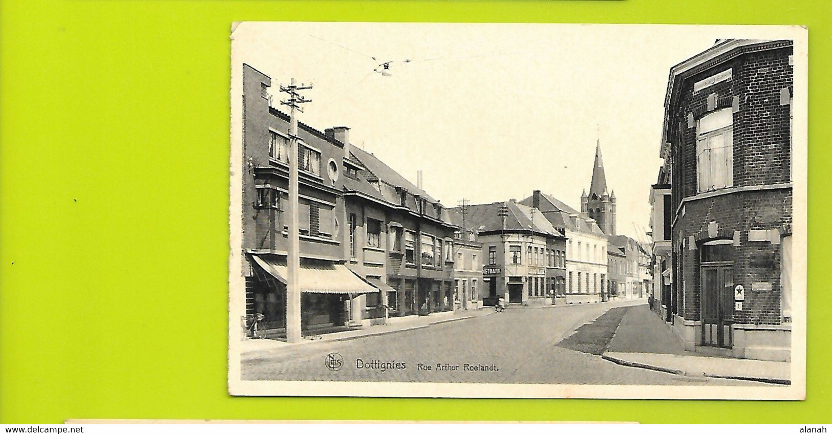 DOTTIGNIES Rue Arthur Roelandt (Nels) Belgique - Mouscron - Moeskroen