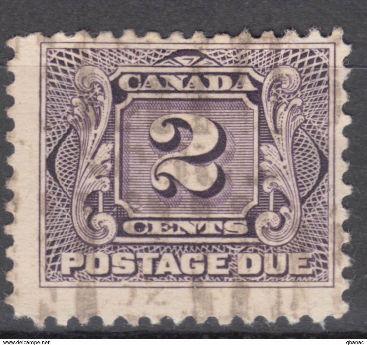 Canada 1906 Porto Postage Due Mi#2 Used - Oblitérés