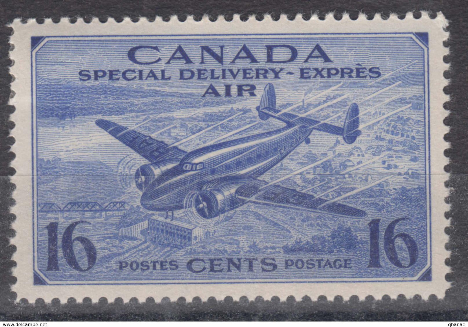 Canada 1942 Special Delivery Mi#233 Mint Hinged - Neufs