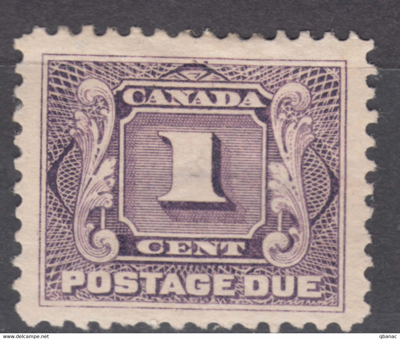 Canada 1906 Porto, Postage Due Mi#1 Mint Hinged - Unused Stamps