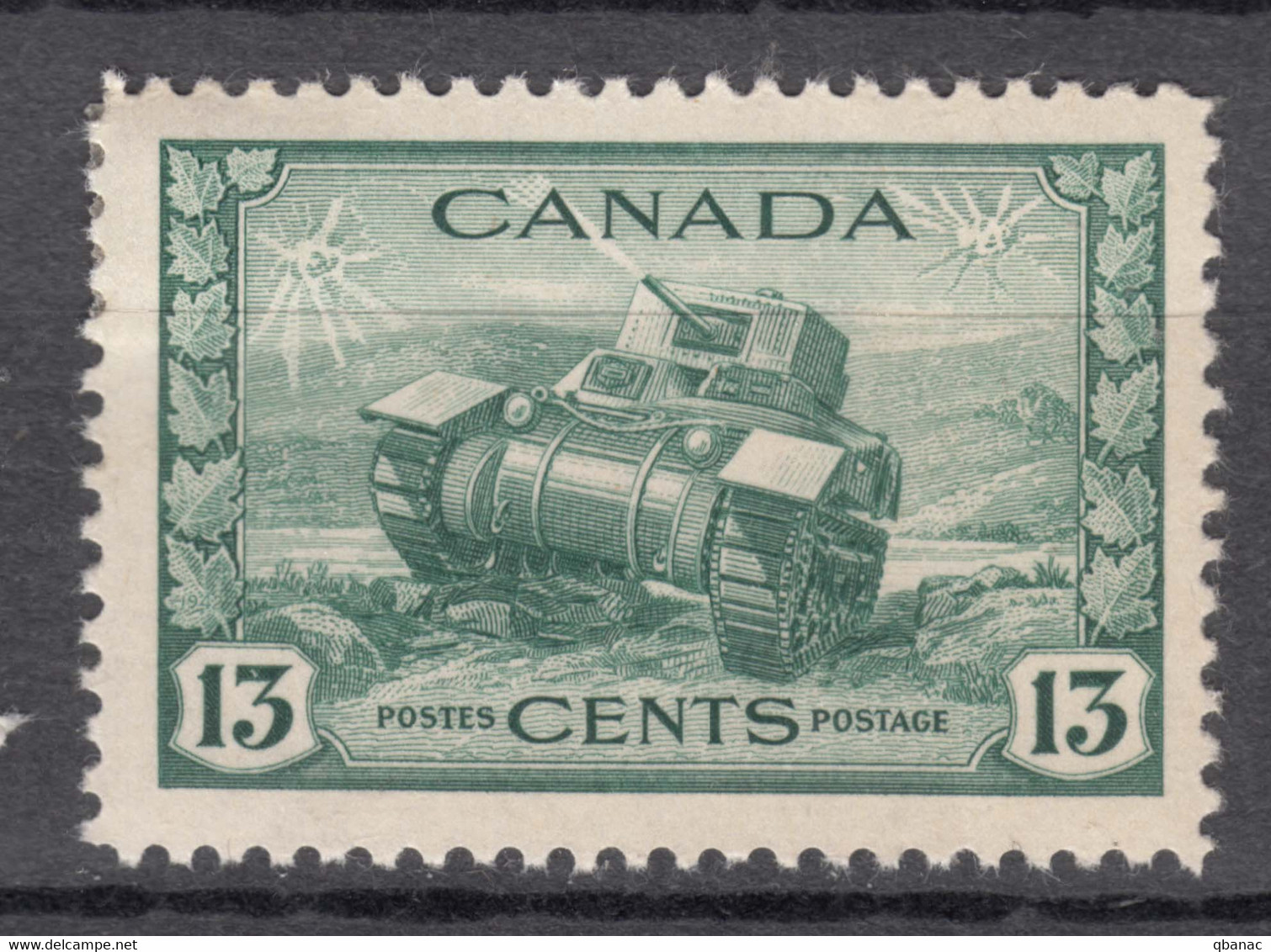 Canada 1942 Mi#225 Mint Hinged - Unused Stamps