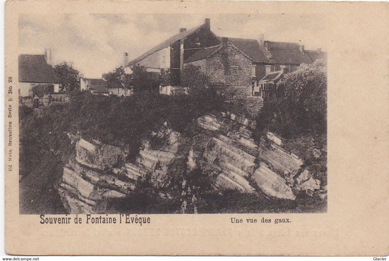 Souvenir De Fontaine L' Evêque - Une Vue Des Gaux - Fontaine-l'Evêque