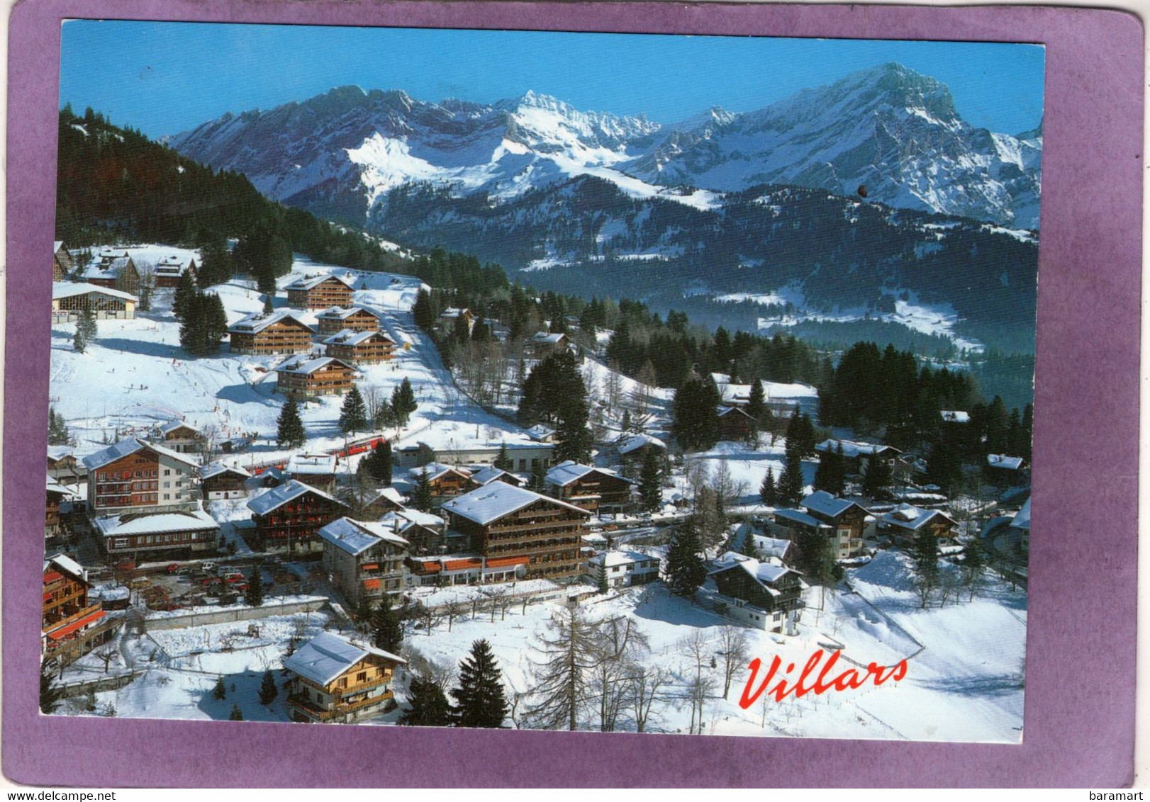 VD Villars Sur Ollon Vue Aérienne Alpes Vaudoises - Ollon
