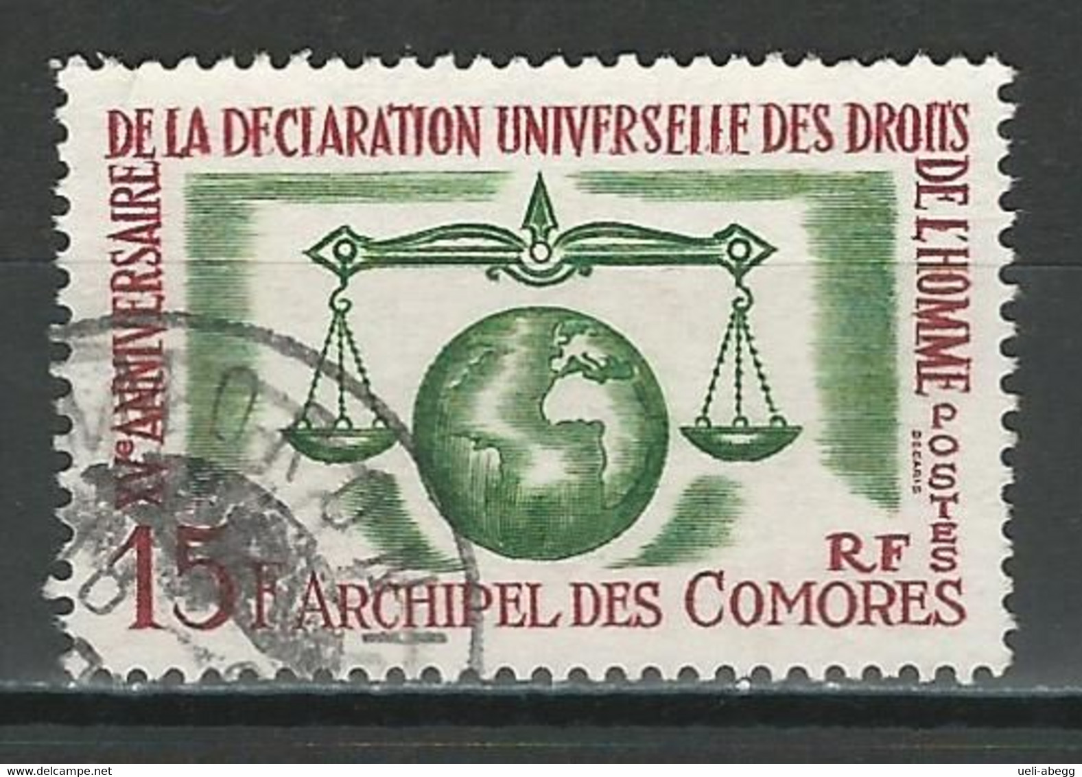 Comores Yv. 28, Mi 54 Obl. - Used Stamps