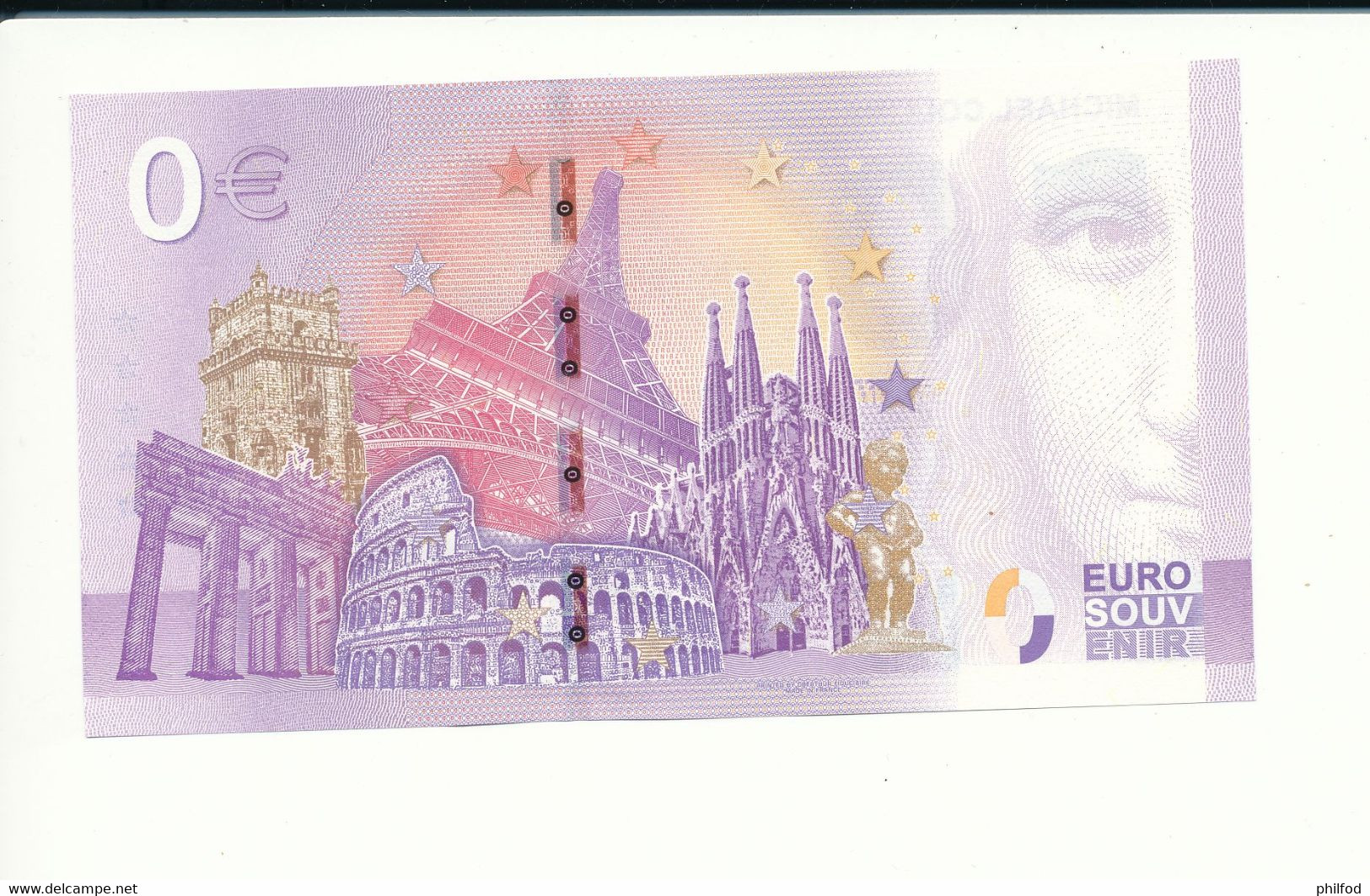 Billet Touristique 0 Euro - MICHAEL COLLINS FOUNDER OF THE IRISH FREE STATE - TEAS - 2020-1 - ANNIV - N° 4565 - Autres & Non Classés