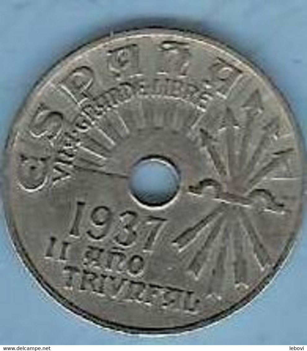 ESPAGNE – 25 Centimos 1937 - 25 Céntimos