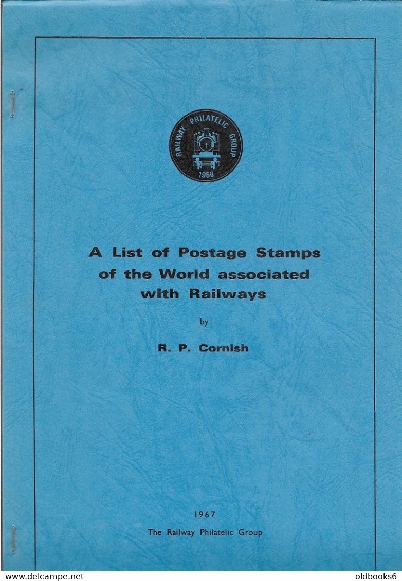 BAHNPOSTMOTIVE: A List Of Postage Stamps Of The World Associated With Railways - Eisenbahnen