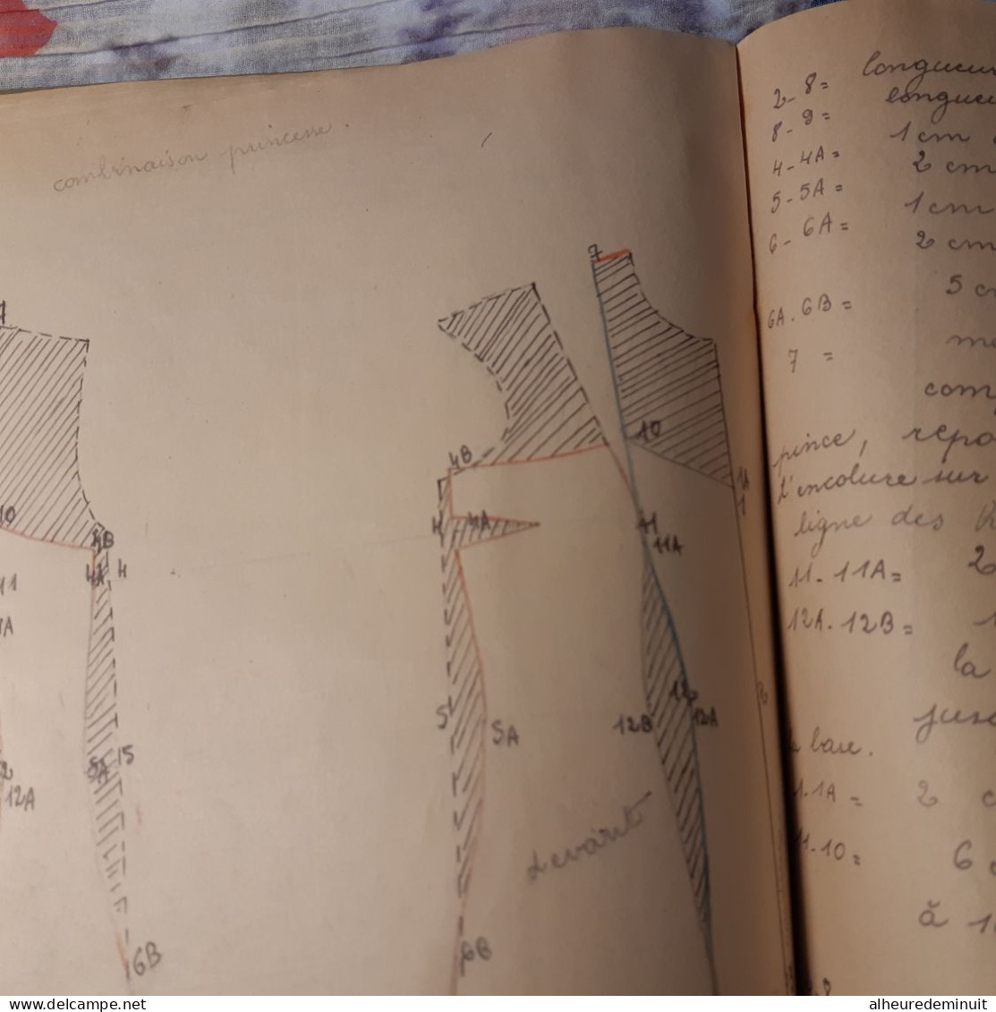 CAHIER ANCIEN NEMAUSA COUPE ET COUTURE"Nîmes"Patron Jupe Fillette"jupe Cloche"évasée"manche Boule"raglan"corsage"mode - Patronen