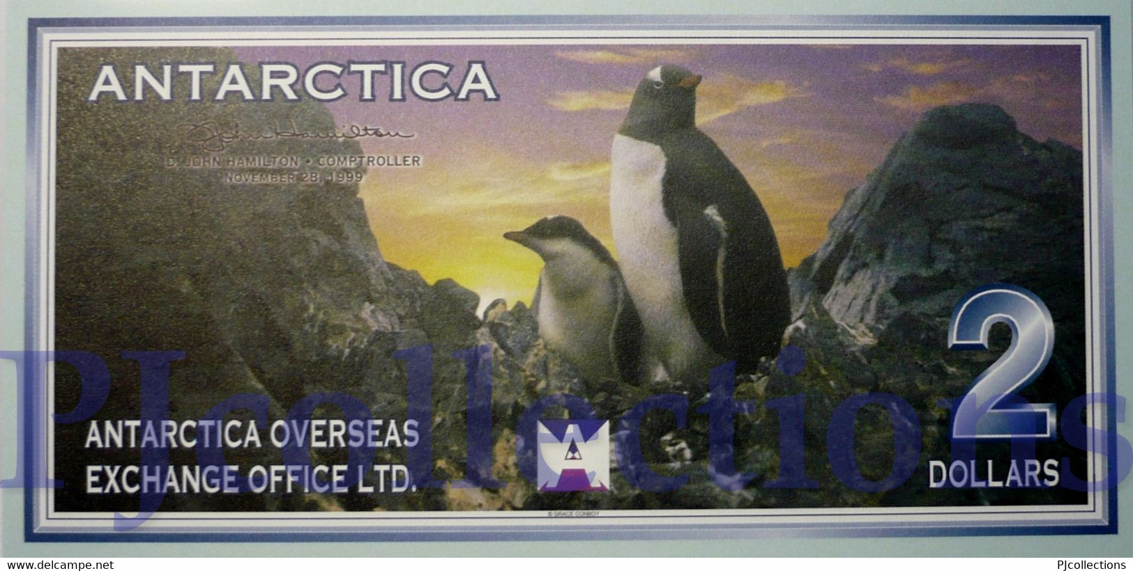 ANTARCTICA 2 DOLLARS 1999 PICK NL UNC - Autres - Amérique