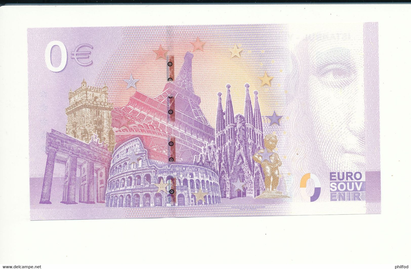 Billet Touristique 0 Euro - ISTANBUL - YEREBATAN SARNICI BASILICA CISTERN - TUAR - 2020-1 - N° 3086 - Autres & Non Classés