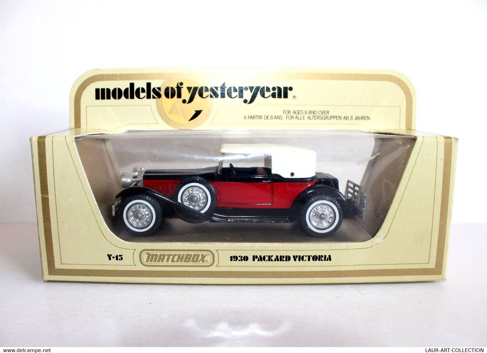 MATCHBOX, MODELS OF YESTERYEAR - Y-15 PACKARD VICTORIA 1930, MINIATURE 1/46 AUTO - MODELE REDUIT DE COLLECTION (2502.67) - Matchbox