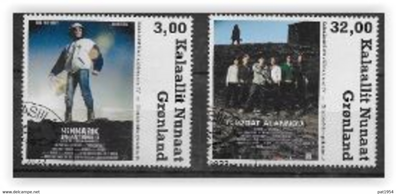 Groënland 2023, Série Oblitérée Tournage De Films - Used Stamps
