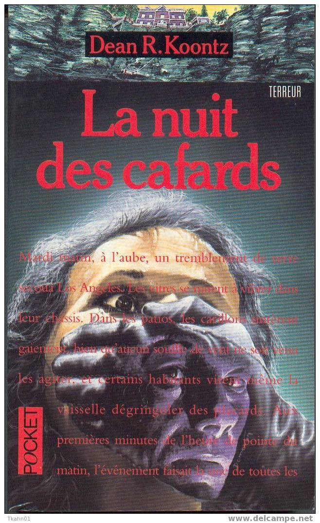 PRESSES-POCKET TERREUR N° 9046 " LA NUIT DES CAFARDS "  DEAN-R-KONTZ  543 PAGES - Presses Pocket