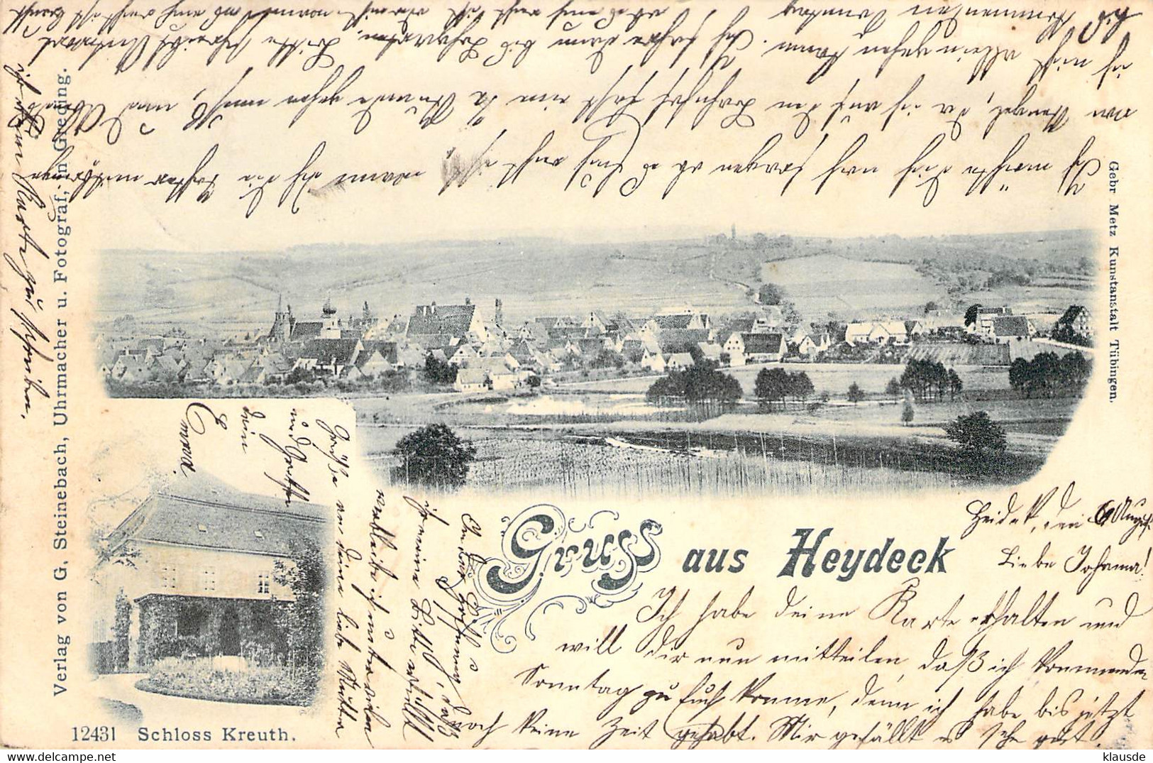 Gruß Aus Heydeck - Mehrbild AKS 1900 - Schwabach