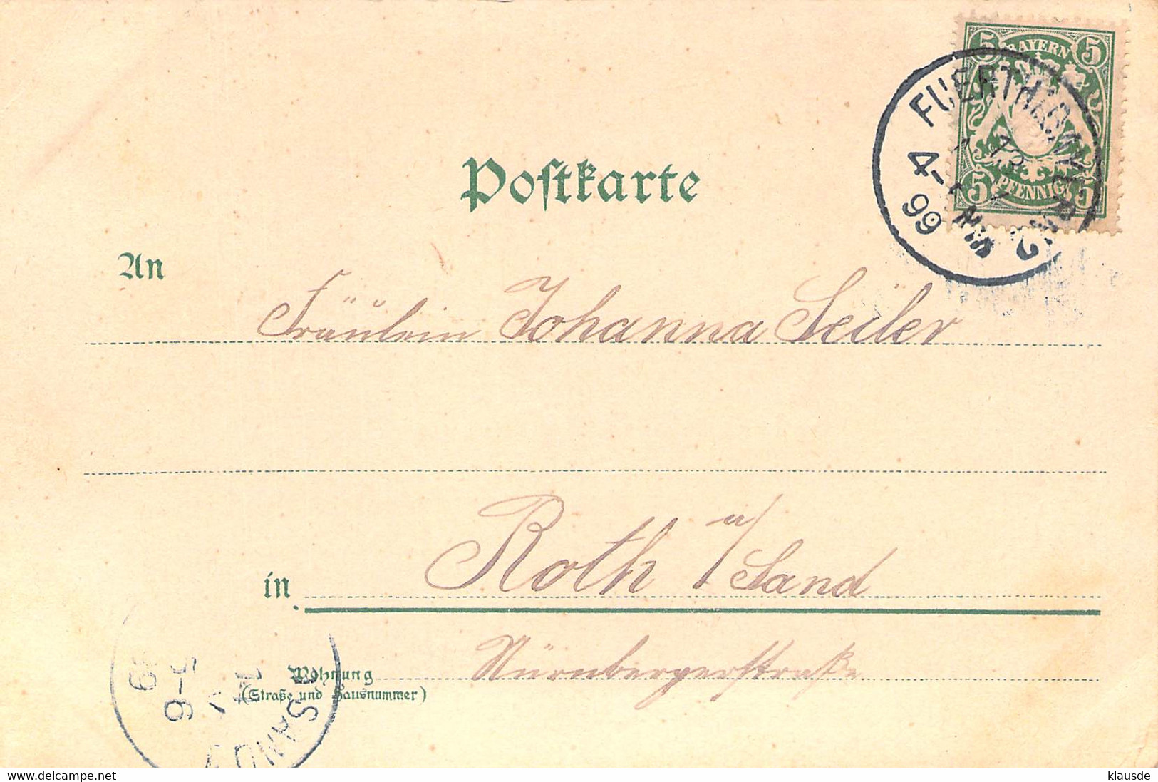 Gruß Aus Fürth  AKS 1899 - Fuerth