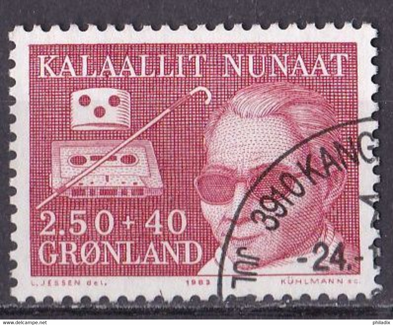 Grönland Marke Von 1983 O/used (A3-12) - Oblitérés