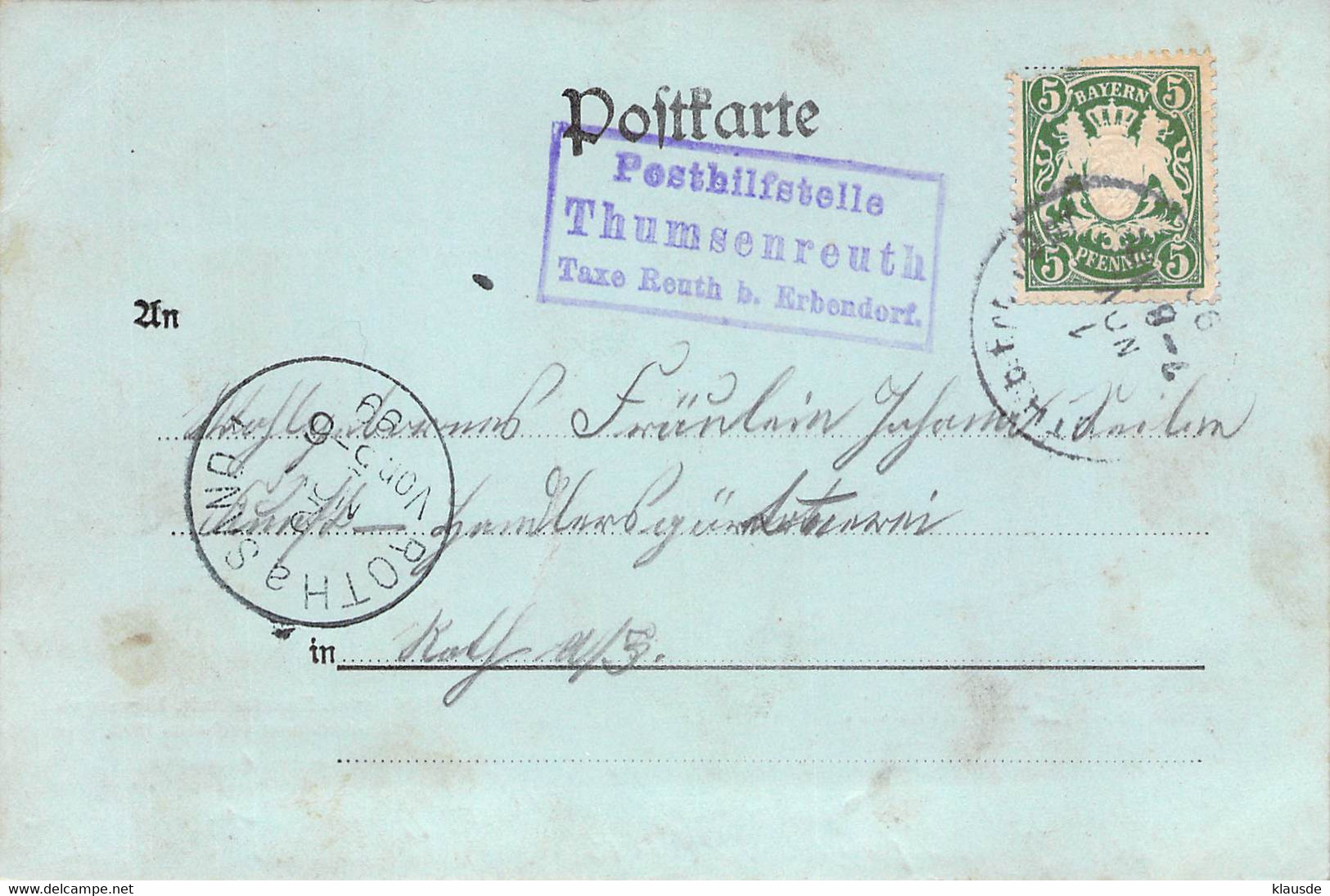 Gruß Aus Krummenaab  AKS 1899 - Tirschenreuth