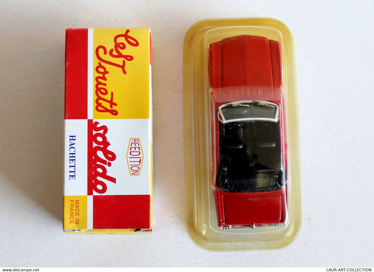 SOLIDO - FORD MUSTANG 1964 - MINIATURE 1/43 - VOITURE AUTOMOBILE MODELE REDUIT - ANCIEN VEHICULE COLLECTION  (2502.77)