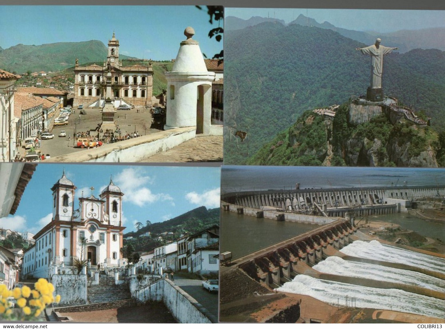 LOT DE 15 CP VIERGES Du BRESIL BRASILIA RIO DE JANEIRO SAO POLO OURO PRETO IGUACU - Brasilia