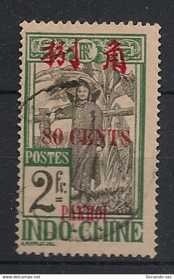 PAKHOI - 1919 - N°Yv. 65 - 80c Sur 2f Vert - Oblitéré / Used - Used Stamps