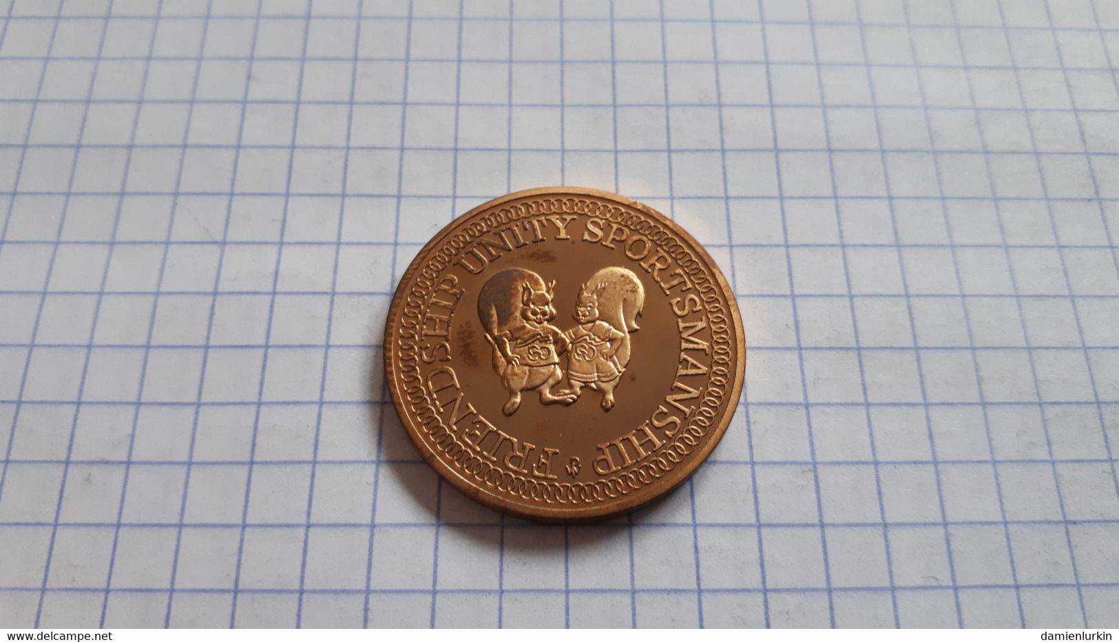 PAYS-BAS 1 OLYMPIC FLORIN JEUX PARALYMPIQUES 1980 ARNHEM 21 JUIN AU 5 JUILLET FOR DISABLED HOLLAND FRAPPE MEDAILLE 30MM - Trade Coins