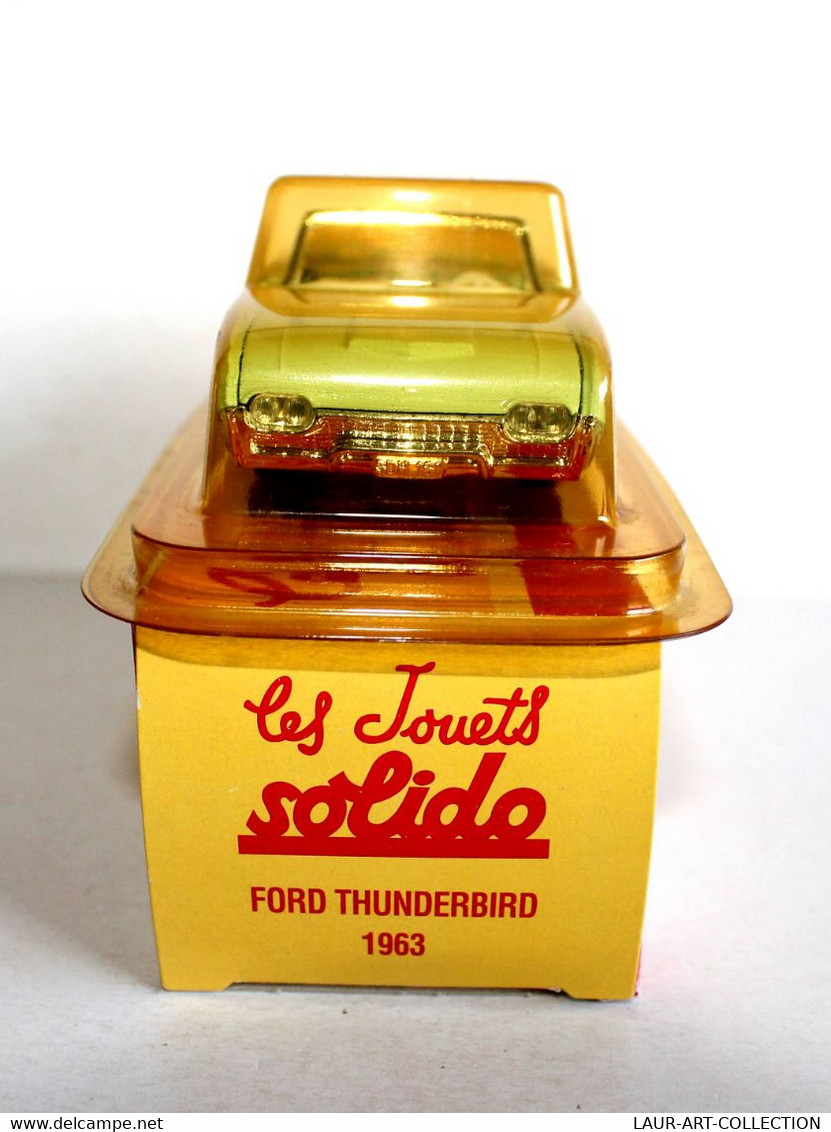 SOLIDO - FORD THUNDERBIRD 1963 - MINIATURE 1/43 VOITURE AUTOMOBILE MODELE REDUIT - ANCIEN VEHICULE COLLECTION  (2502.79) - Solido