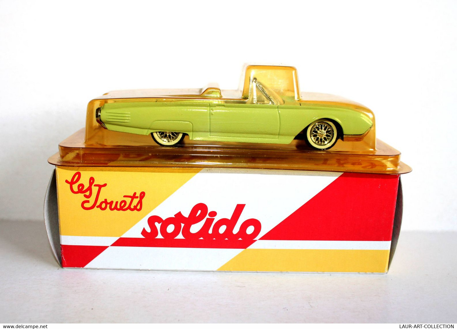 SOLIDO - FORD THUNDERBIRD 1963 - MINIATURE 1/43 VOITURE AUTOMOBILE MODELE REDUIT - ANCIEN VEHICULE COLLECTION  (2502.79) - Solido