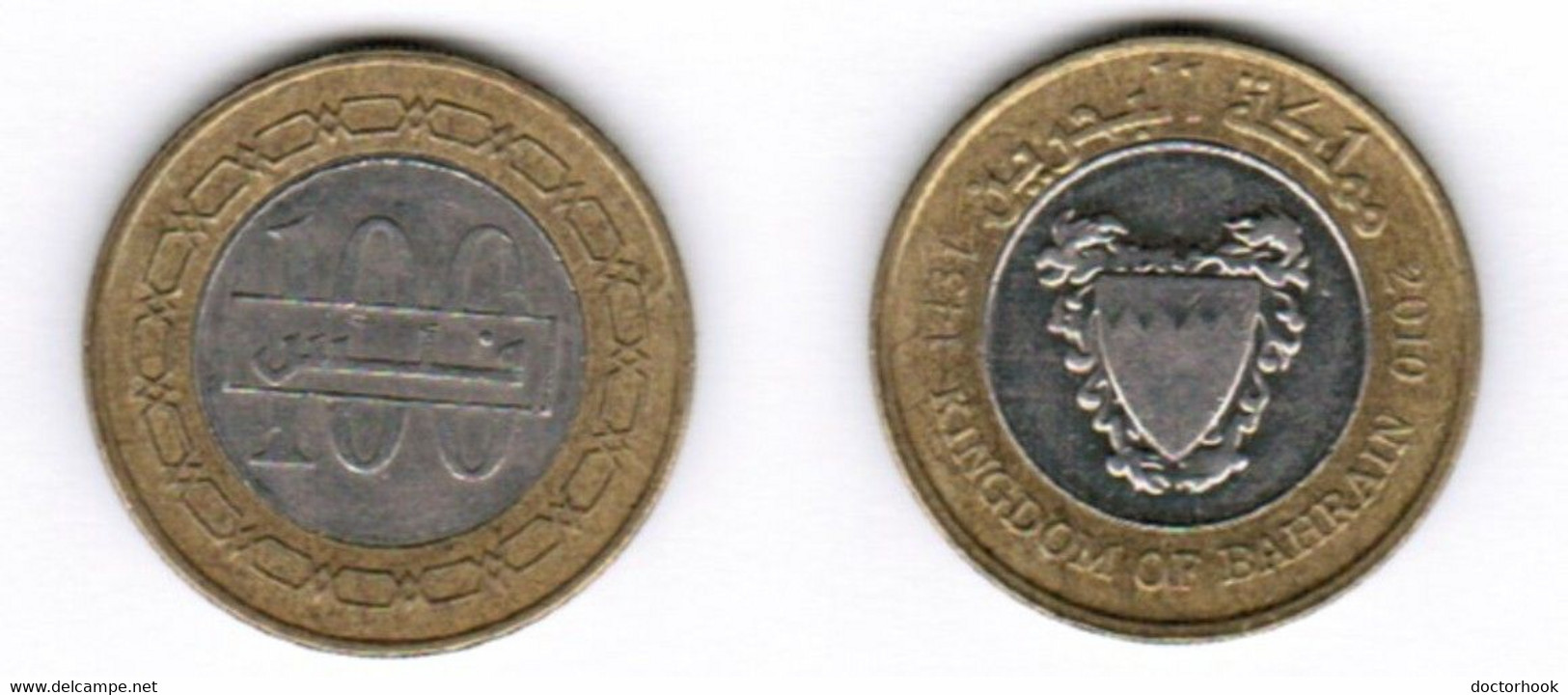 BAHRAIN   100 FILS 2010 (1431) (KM # 26.2) #7005 - Bahrein