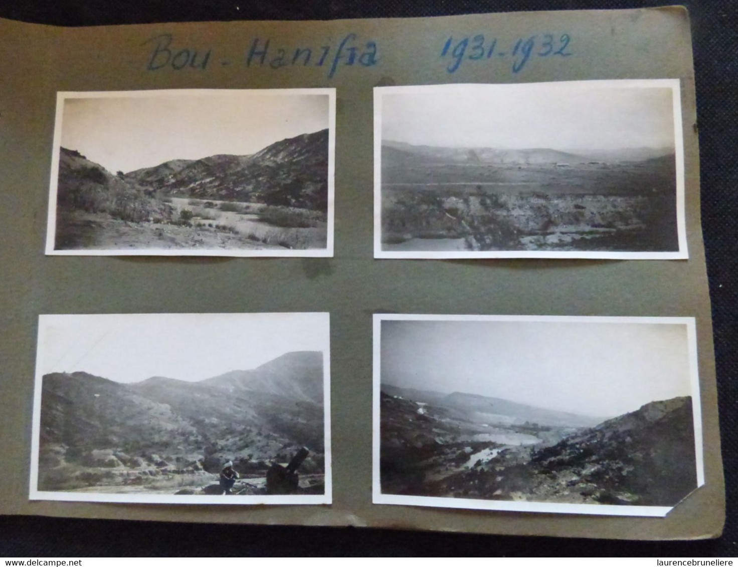 MISSION SISMIQUE BOU-HANIFIA  MAROC  1931-1932  -  ANDRE LAUNAY INGENIEUR DES MINES  A SAINT-NAZAIRE - Places